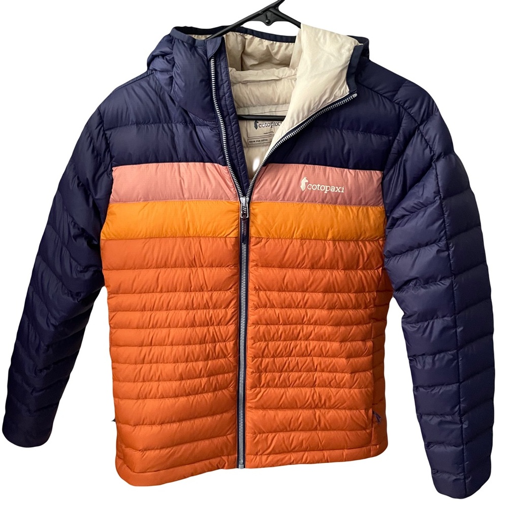 Cotopaxi Women’s Fuego Hooded Down Jacket - Maritime & Mezcal